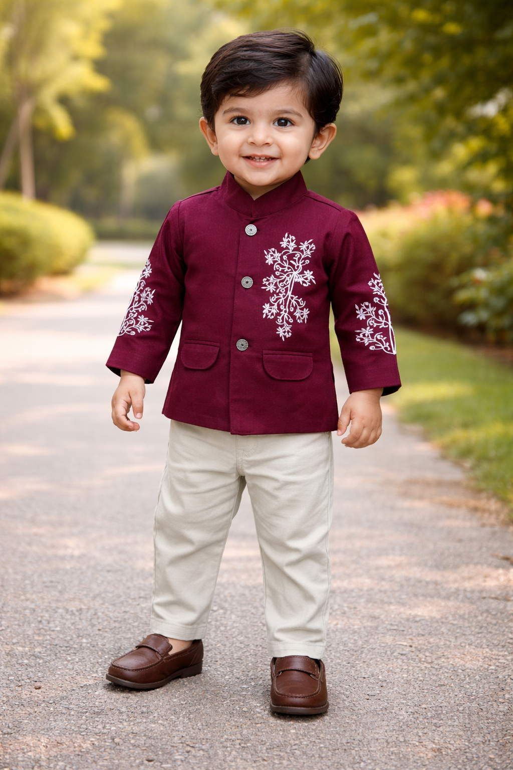 Prince Court & Pajama Set (Premium Fabric)